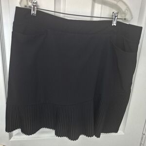 Chico's Zenergy Black Skirt Sz3